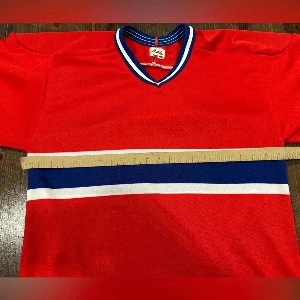 Vintage Montreal Canadiens Blank CCM NHL Hockey Jersey - Picture 4 of 6